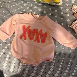 Pink XOXO Kids One Piece